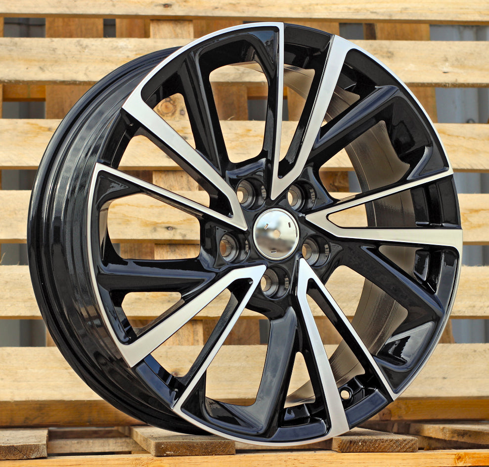 Alu kola pro Toyota YF5758 7x18 5x114.3 ET35 60.1 Black Polished