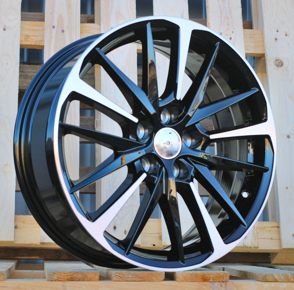 Alu kola pro Toyota IN0184 7x18 5x114.3 ET35 60.1 Black Polished