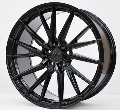 Alu kola HAXER HX06F 10x20 5x120 ET40, černá WheelsUp