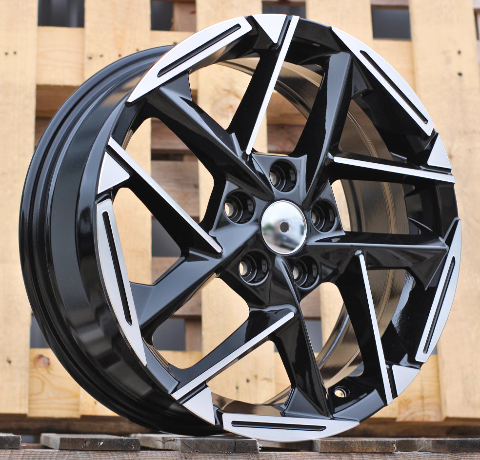 Alu kola pro Kia 3S1267 7x17 5x114.3 ET48 67.1 Black Polished