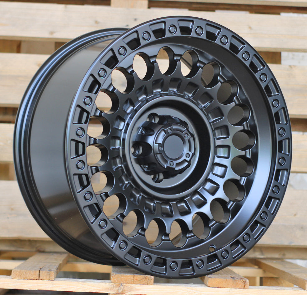 Alu kola pro Offroad JT220 9x17 5x114.3 ET 73.1 Black Matt