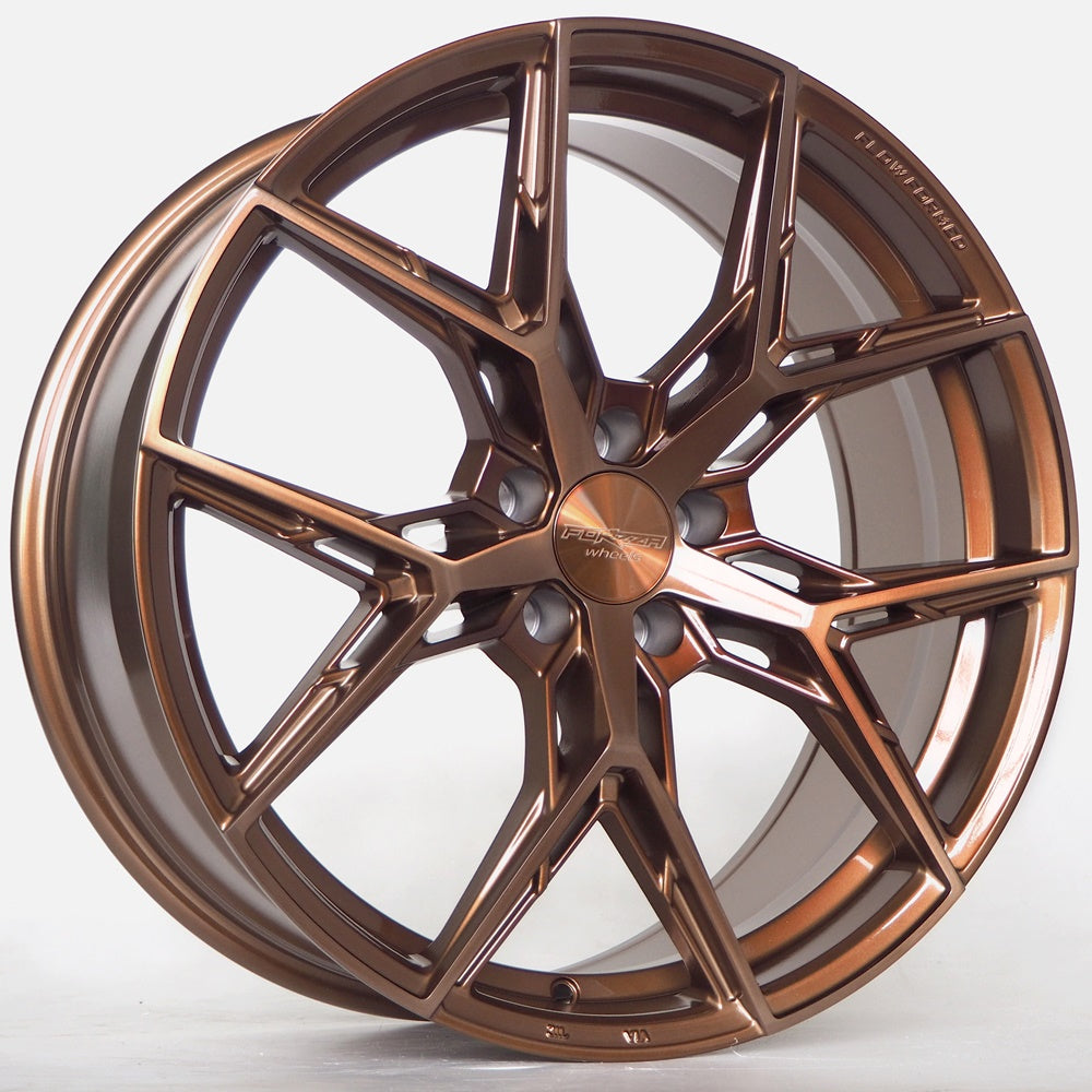 Alu kola Forzza Gravity 8,5x20 5x112 ET35 66,56 Bronze Brushed + Bronze Clear Coat