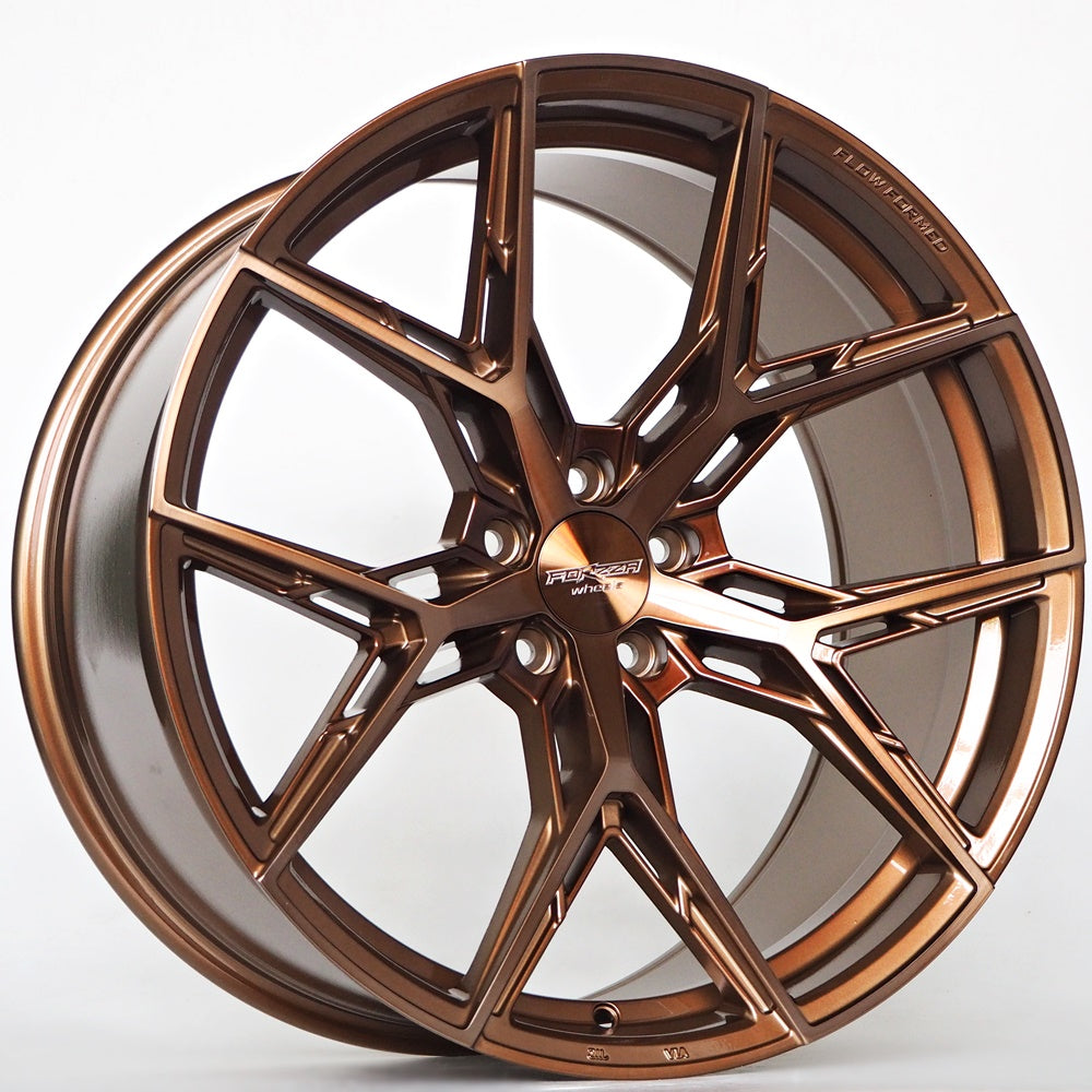 Alu kola Forzza Gravity 10,5x21 5x112 ET40 66,56 Bronze Brushed + Bronze Clear Coat