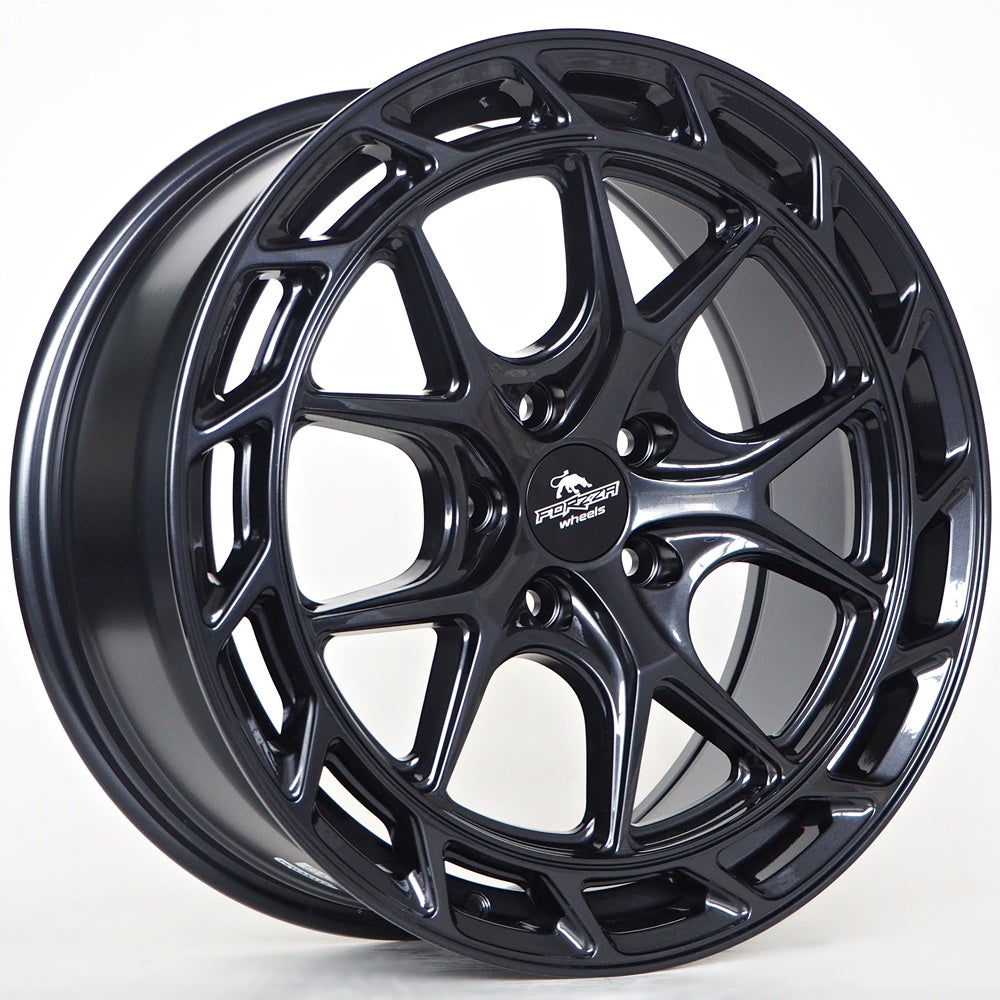 Alu kola Forzza Saturn 8x18 5x112 ET45 66,5 Black Magic