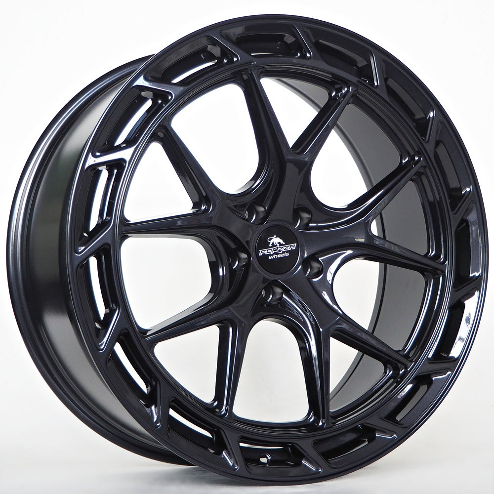 Alu kola Forzza Saturn 9,5x22 5x112 ET37 66,56 Black Magic