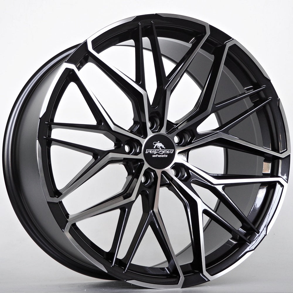 Alu kola Forzza Stone 10x20 5x120 ET40 74,1 Black Magic Face Polished