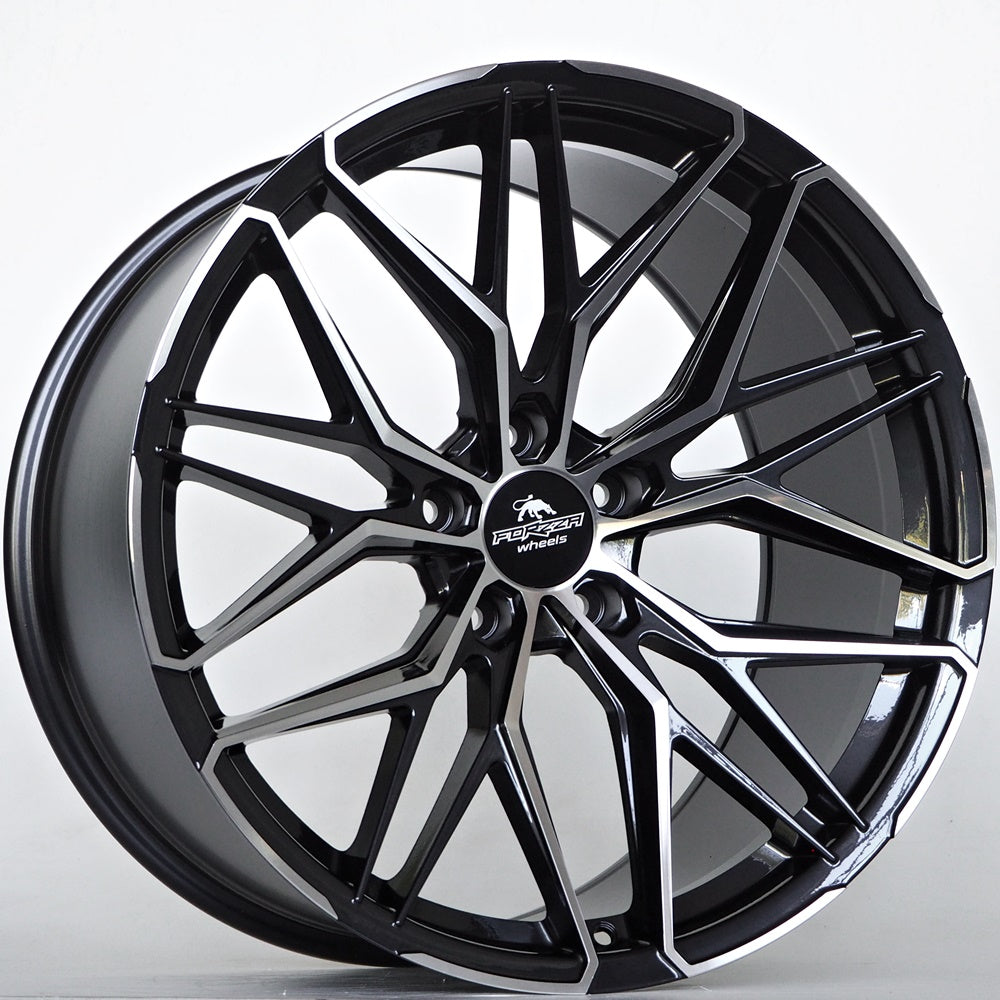 Alu kola Forzza Stone 10,5x20 5x112 ET40 66,56 Black Magic Face Polished