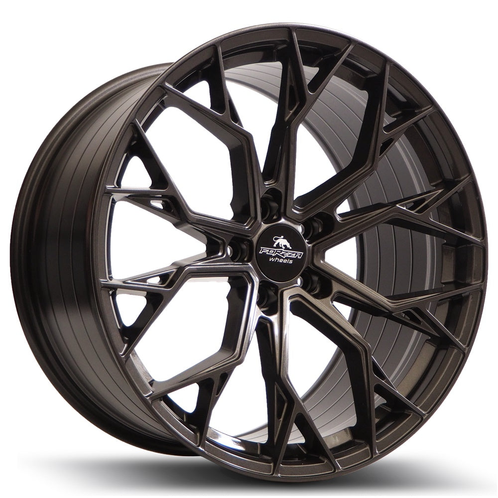 Alu kola Forzza Titan 8x18 5x112 ET42 66,45 Dark Graphite