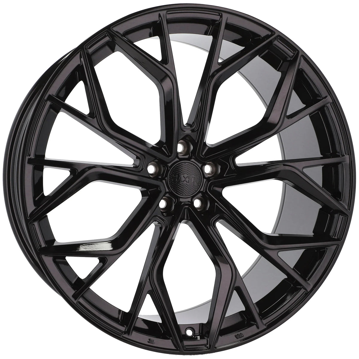 Alu kola HAXER HX041 9.5x19 5x112 ET42 66.6 černá – detail 1