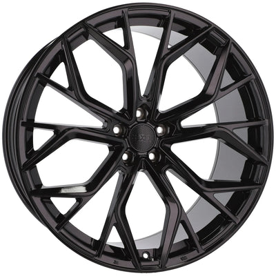 Alu kola HAXER HX041 9.5x19 5x112 ET42 66.6 černá – detail 1
