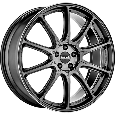 Alu kola OZ HYPER XT HLT 11x22 5x112 ET50 Star Graphite Diamond Lip | Wheelsup.cz