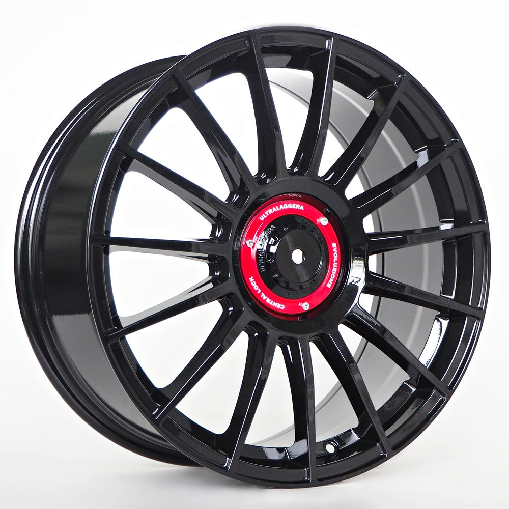 Alu kola pro James 8,5x19 5x100/112 ET45 73,1 Glossy Black