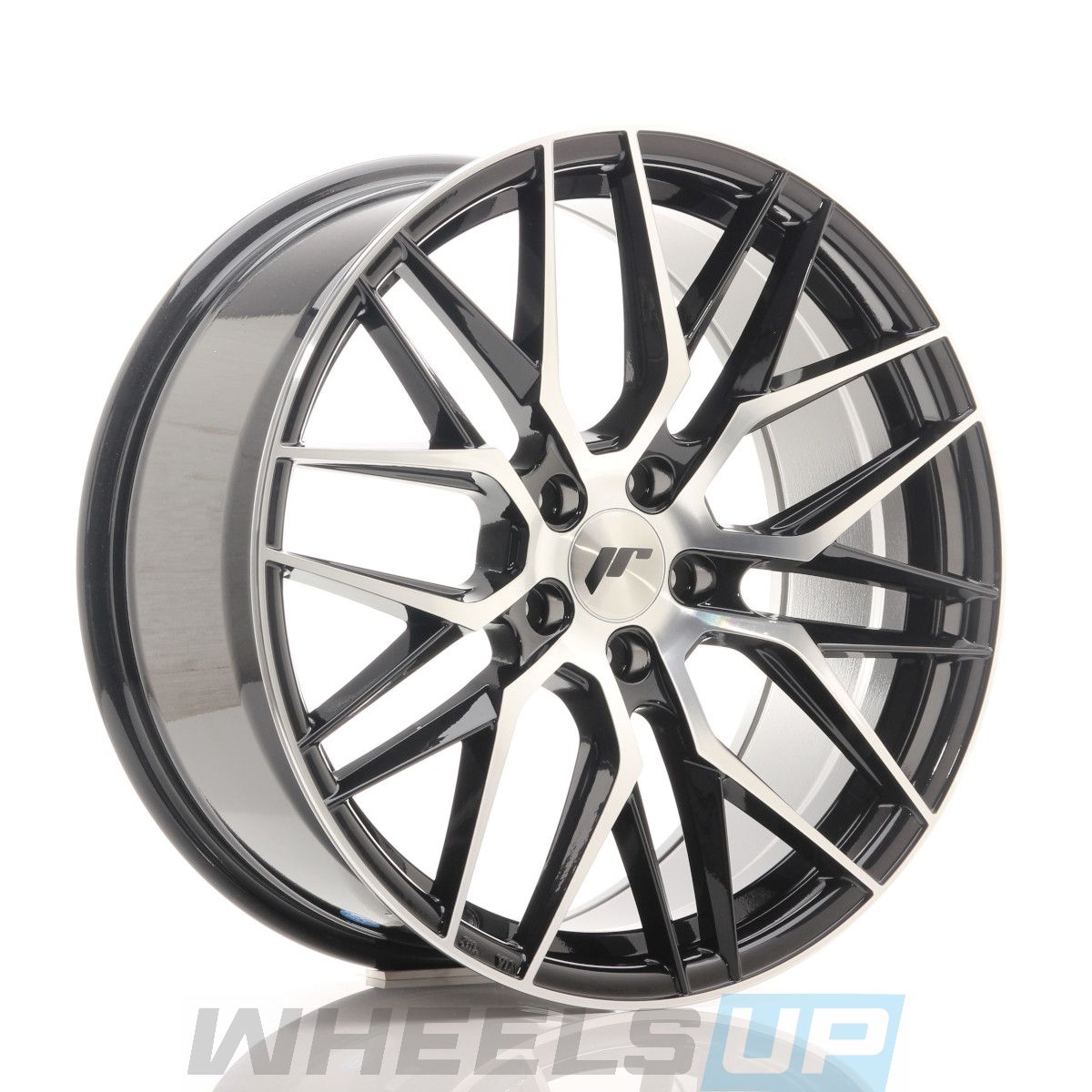 Alu kola Japan Racing JR28 Gloss Black Machined Face