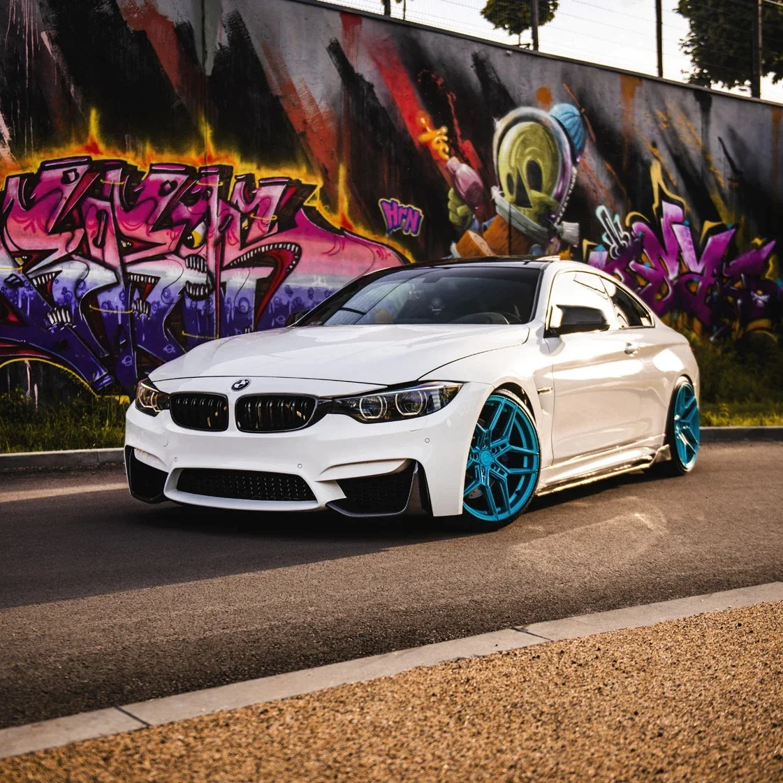 Lité disky BMW 4 M4 Concaver CVR5 Matt Light Blue