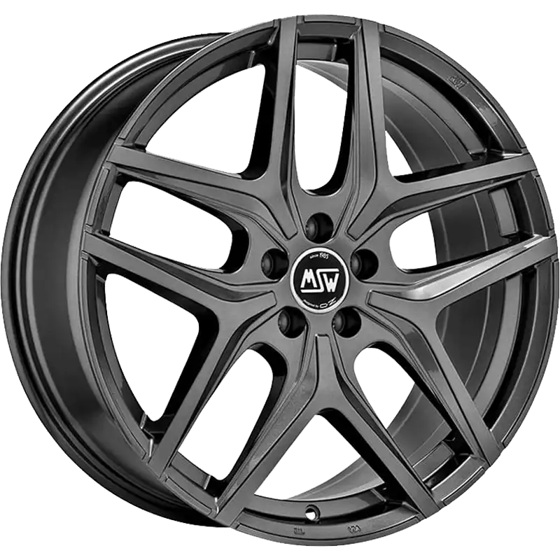 Alu kola MSW 40 9x19 5x130 ET55 Gloss Gun Metal