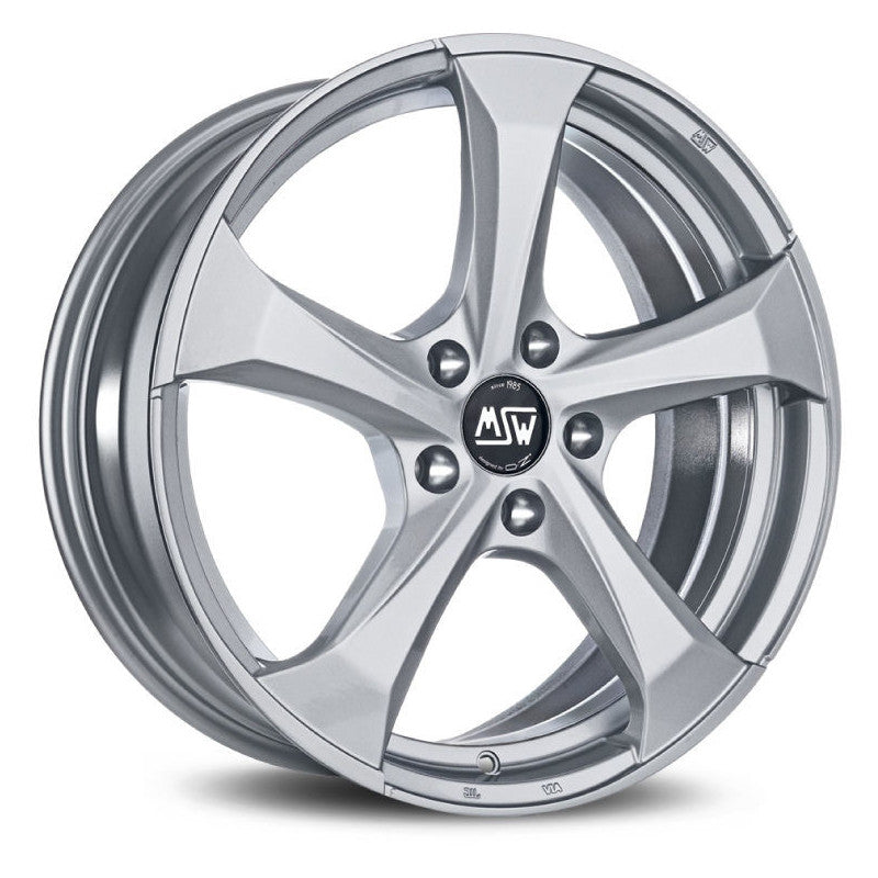 Alu kola MSW 47 9x19 5x112 ET29 66,6 stříbrná | Wheelsup.cz