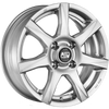 Alu kola MSW 77 5x14 4x100 ET45 Full Silver