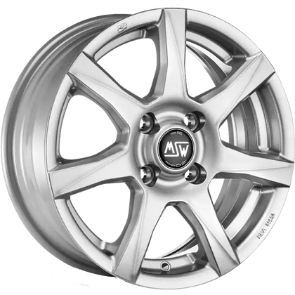 Alu kola MSW 77 5x14 4x100 ET45 Full Silver