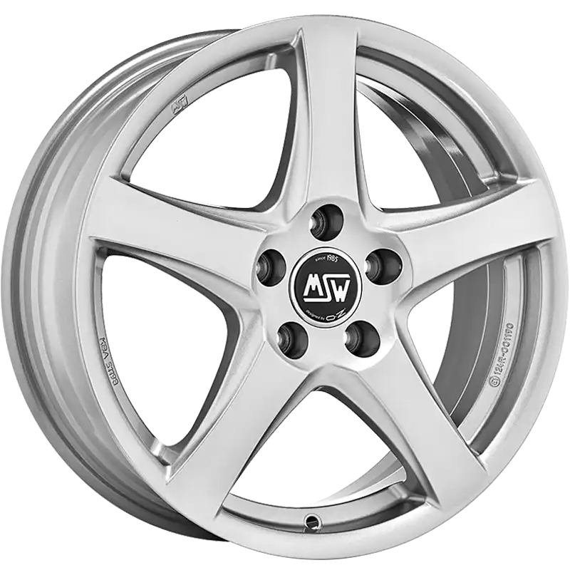 Alu kola MSW 78 6.5x17 5x112 ET49 Full Silver