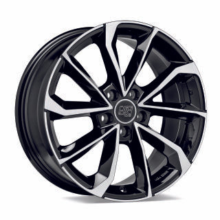 Alu kola MSW 42 VAN 7.5x19 6x120 ET52 Gloss Black Full Polished