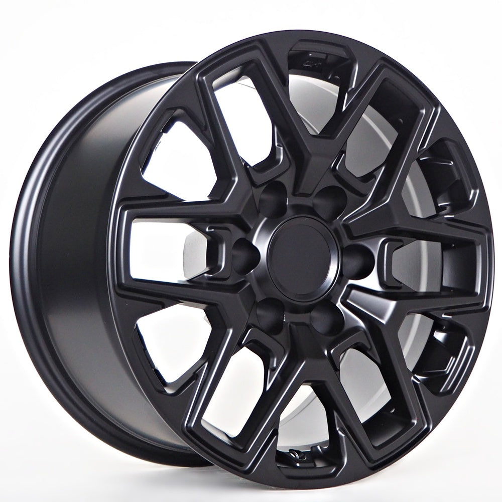 Alu kola pro Offroad 9x17 6x139,7 ET0 106,1 Matt Black | Wheelsup.cz