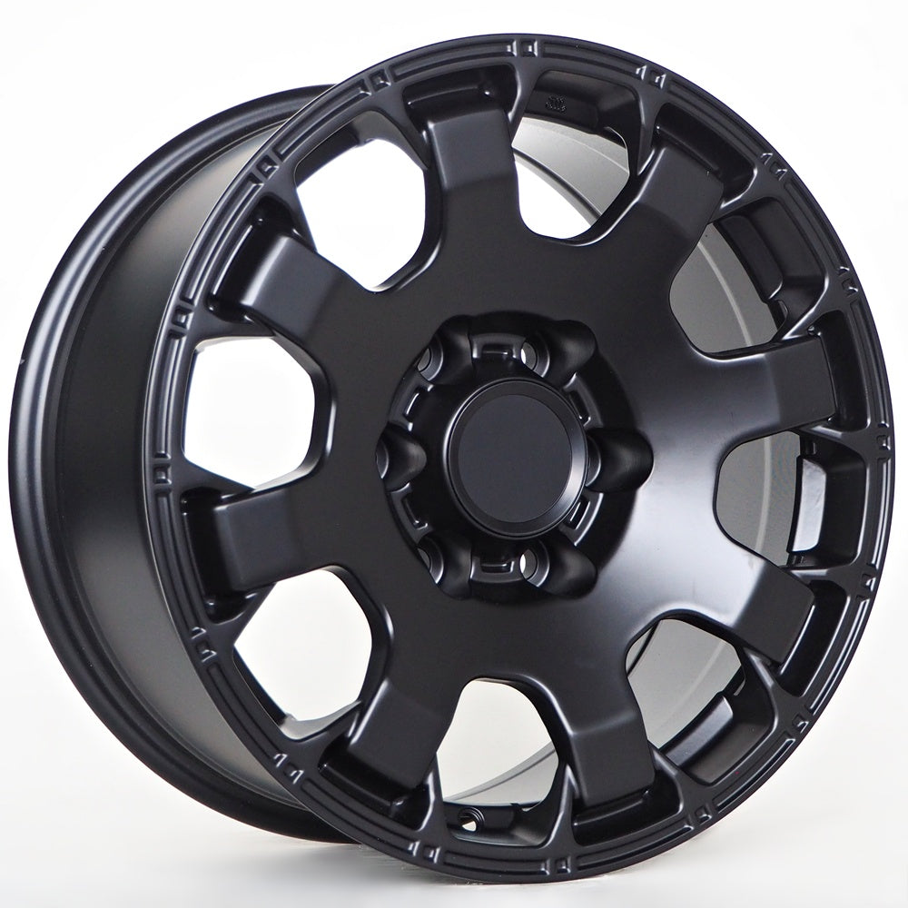 Alu kola pro Offroad 8x17 6x139,7 ET5 106,1 Matt Black | Wheelsup.cz