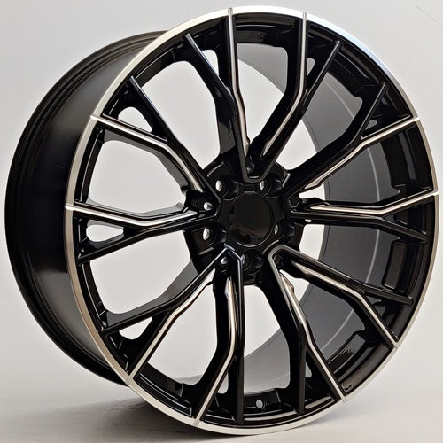 Alu kola Racing Line Omni 8,5x20 5x112 ET23 66,56 Black Milling