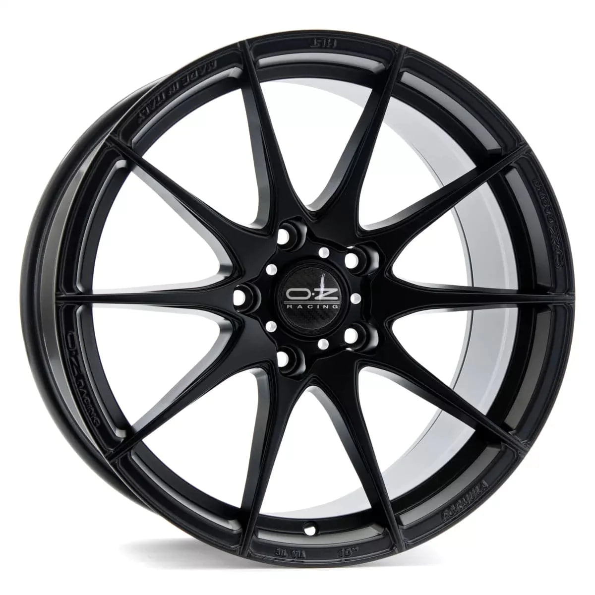 Alu kola OZ CHALLENGE HLT CL 9x18 15x130 ET47 Matt Black White Lettering