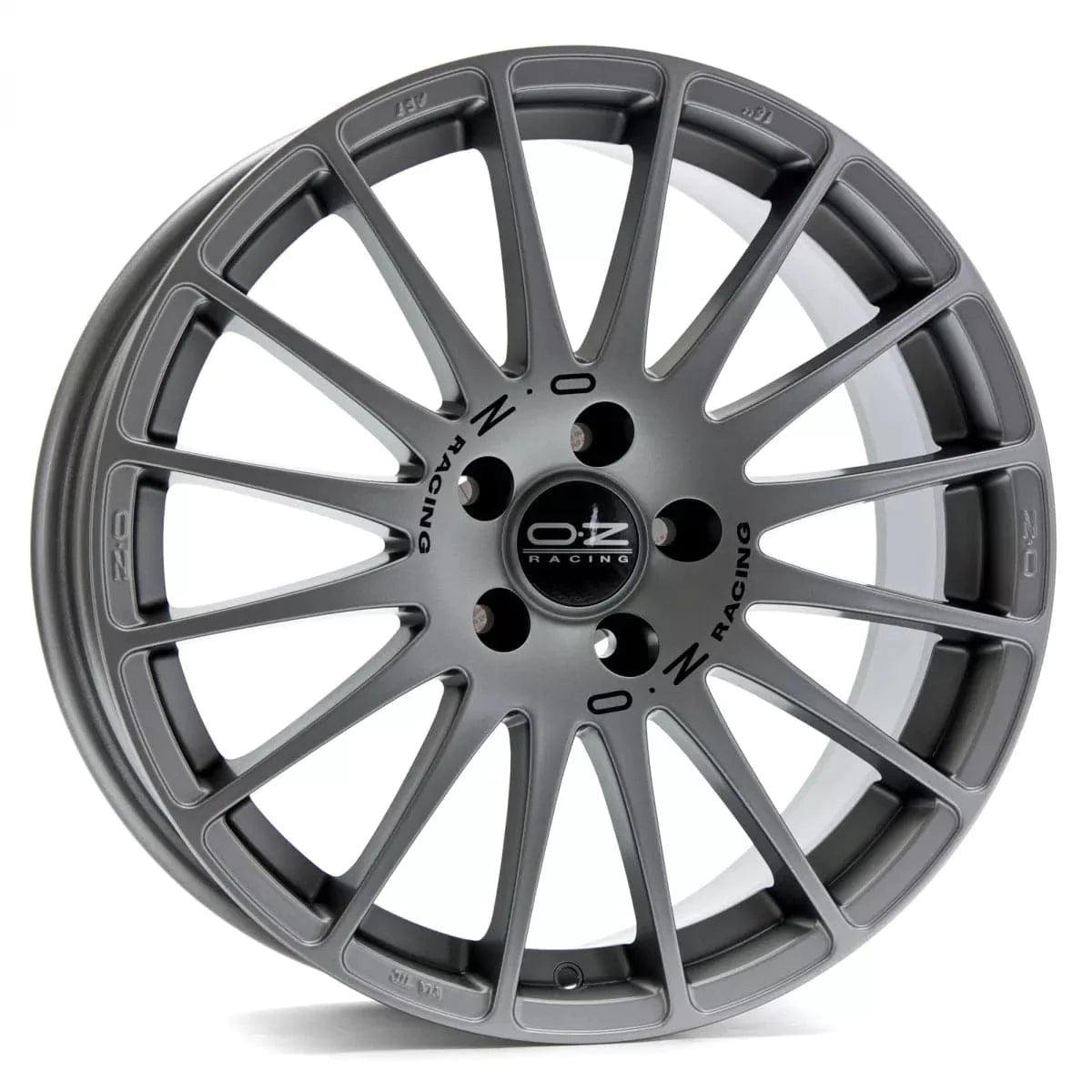 Alu kola OZ SUPERTURISMO GT 8x17 5x112 ET35 Matt Black Red Lettering