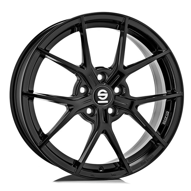 Alu kola SPARCO PODIO 8.5x19 5x112 ET44 Gloss Black | Wheelsup.cz