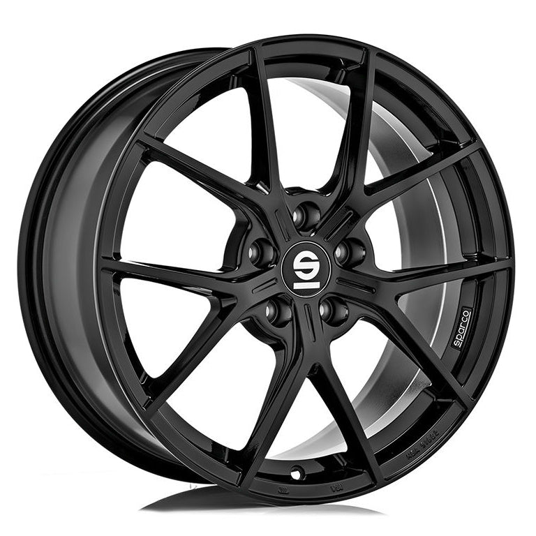 Alu kola SPARCO PODIO 8.5x19 5x108 ET45 Gloss Black | Wheelsup.cz