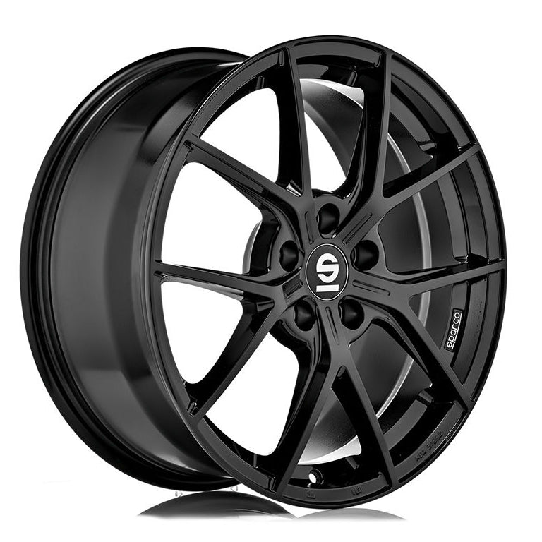 Alu kola SPARCO PODIO 8.5x19 5x112 ET44 Gloss Black | Wheelsup.cz