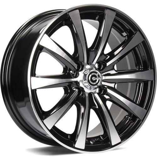 Alu kola Carbonado Raven 6.5x15 4x100 ET35 67.1 Černá