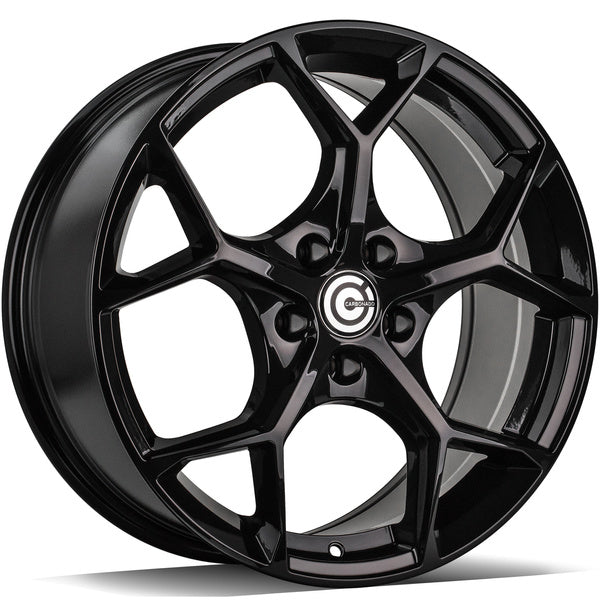 Alu kola Carbonado Fancy 8x18 5x112 ET30 66.45 Black Glossy