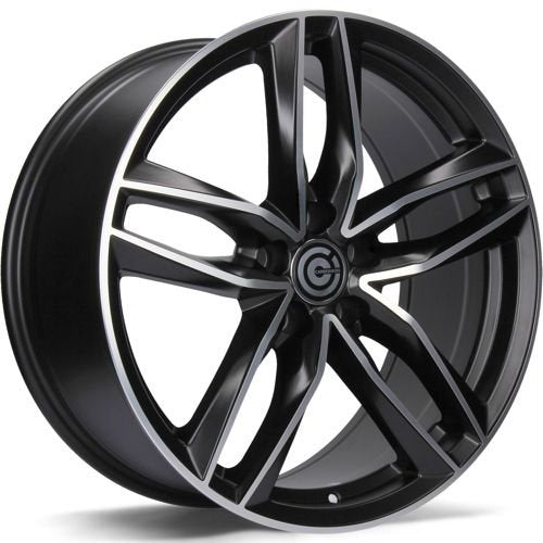 Alu kola Carbonado Style 8x18 5x112 ET35 66.5 Černá