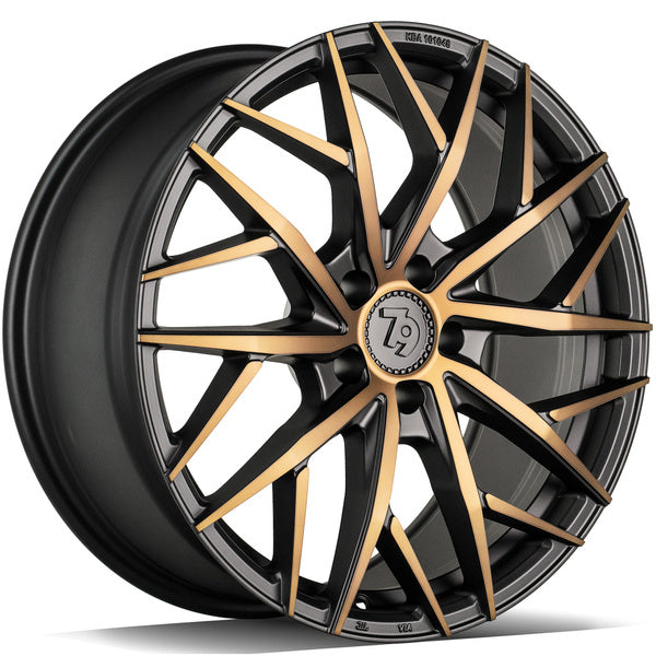Alu kola Seventy9 SSF-1 8.5x19 5x112 ET45 66.6 Černá