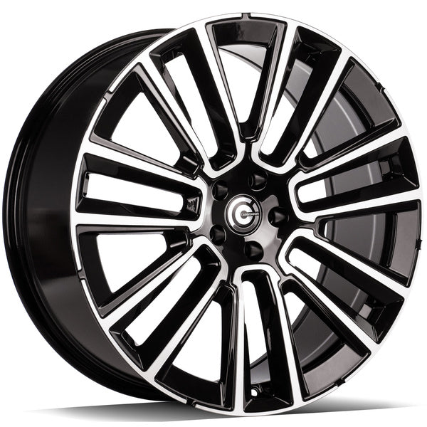 Alu kola Carbonado Knockout 9x20 5x108 ET38 67.1 Černá