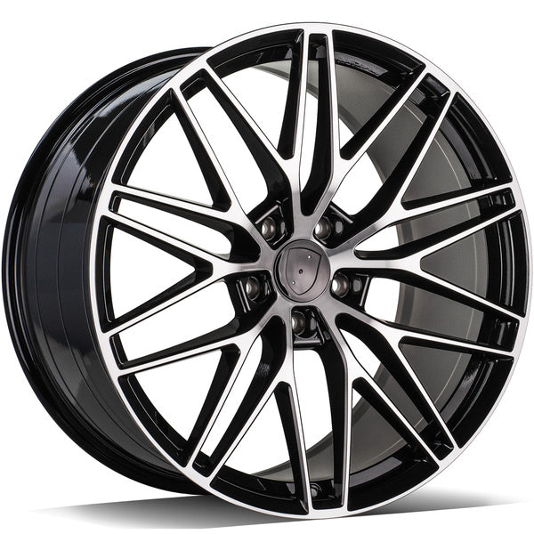 Alu kola Carbonado Glory 11.5x22 5x130 ET61 71.6 Černá