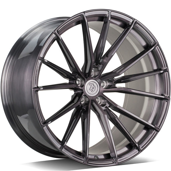 Alu kola Seventy9 MF.9 9x19 5x112 ET44 57.1 Šedá