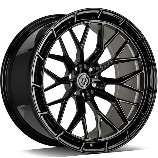 Alu kola seventy9 MF.13 10.5x20 5x112 ET14 66.6 Black Glossy