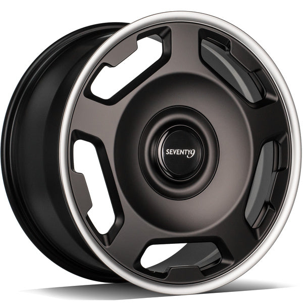 Alu kola Seventy9 MF.15 9.5x20 5x112 ET45 66.6 Černá