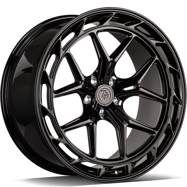 Alu kola Seventy9 MF.19 9.5x21 5x112 ET30 66.6 Černá