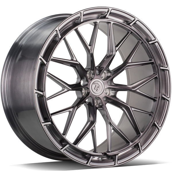 Alu kola seventy9 MF.13 9.5x22 5x112 ET25 66.6 Dark Brushed