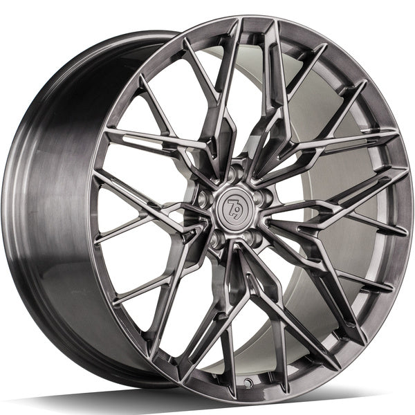 Alu kola Seventy9 MF.14 10.5x22 5x112 ET35 66.6 Šedá