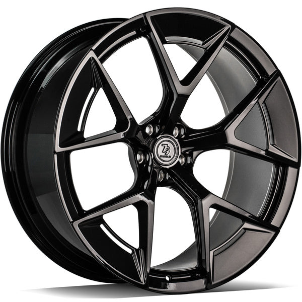 Alu kola Seventy9 MF.18 10x22 5x112 ET20 66.6 Černá
