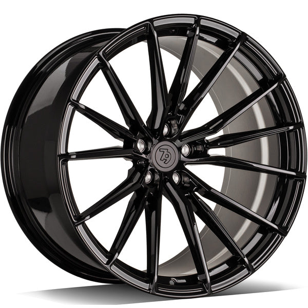 Alu kola Seventy9 MF.9 10.5x22 5x112 ET35 66.6 Černá