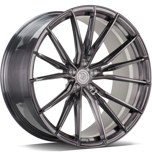 Alu kola Seventy9 MF.9 10.5x22 5x112 ET12 66.6 Šedá