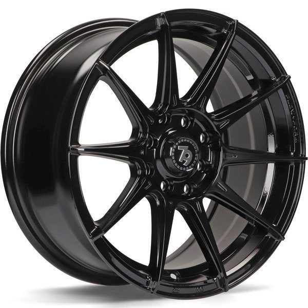 Alu kola seventy9 SCF-F 7x15 4x100 ET35 67.1 Black Glossy | Wheelsup.cz