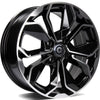 Alu kola Carbonado Rewind 6.5x16 4x100 ET38 73.1 Black Front Polished