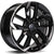 Alu kola Carbonado Rennes 7x16 5x108 ET40 65.1 Black Front Polished